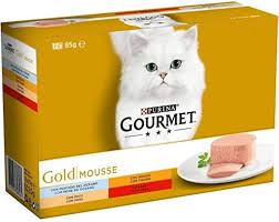 Purina Gourmet Gold Mousse Kattmat - 12 x 85 g Blandade Smaker